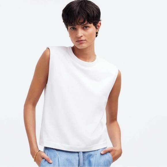 Madewell Structured Muscle Tee small - Picture 1 of 3